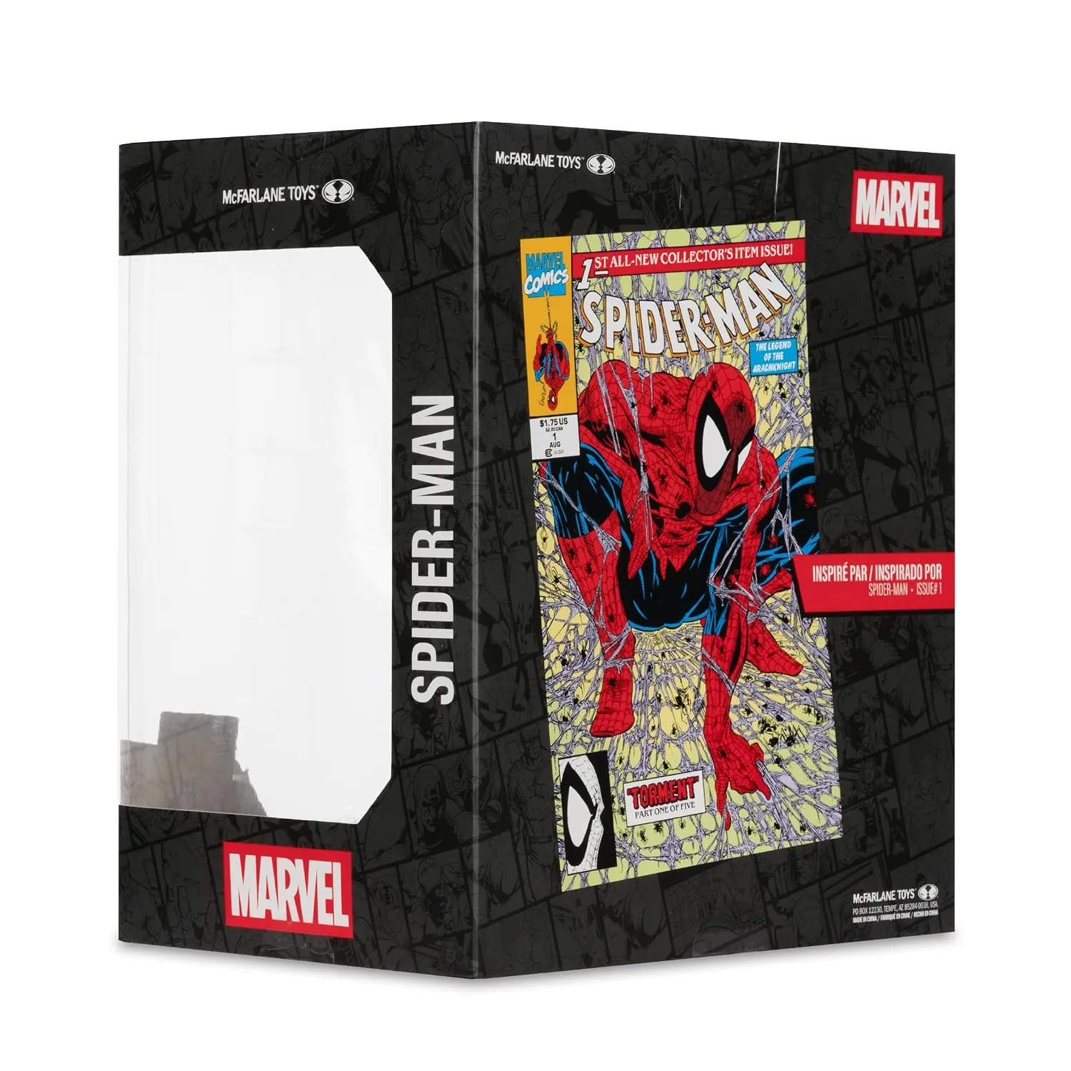 McFarlane Toys Marvel Spider-Man #1 Corner Box Collectible