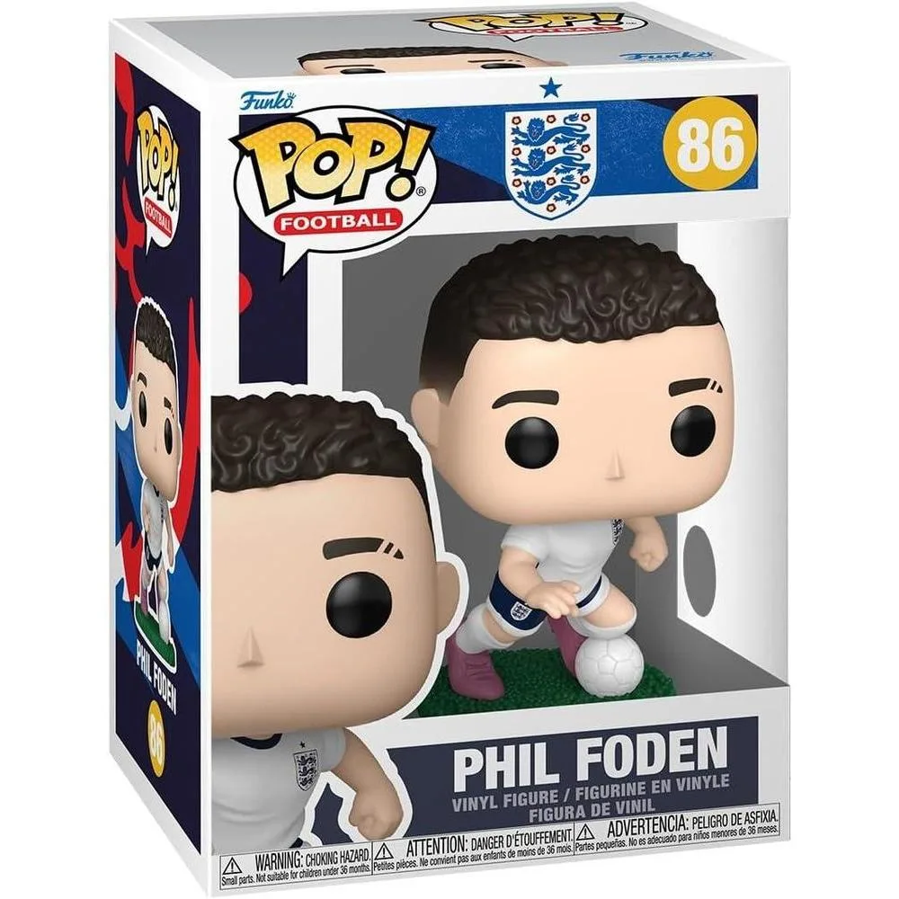 Figura Coleccionable Funko POP! Football England Phil Foden World Cup 2026