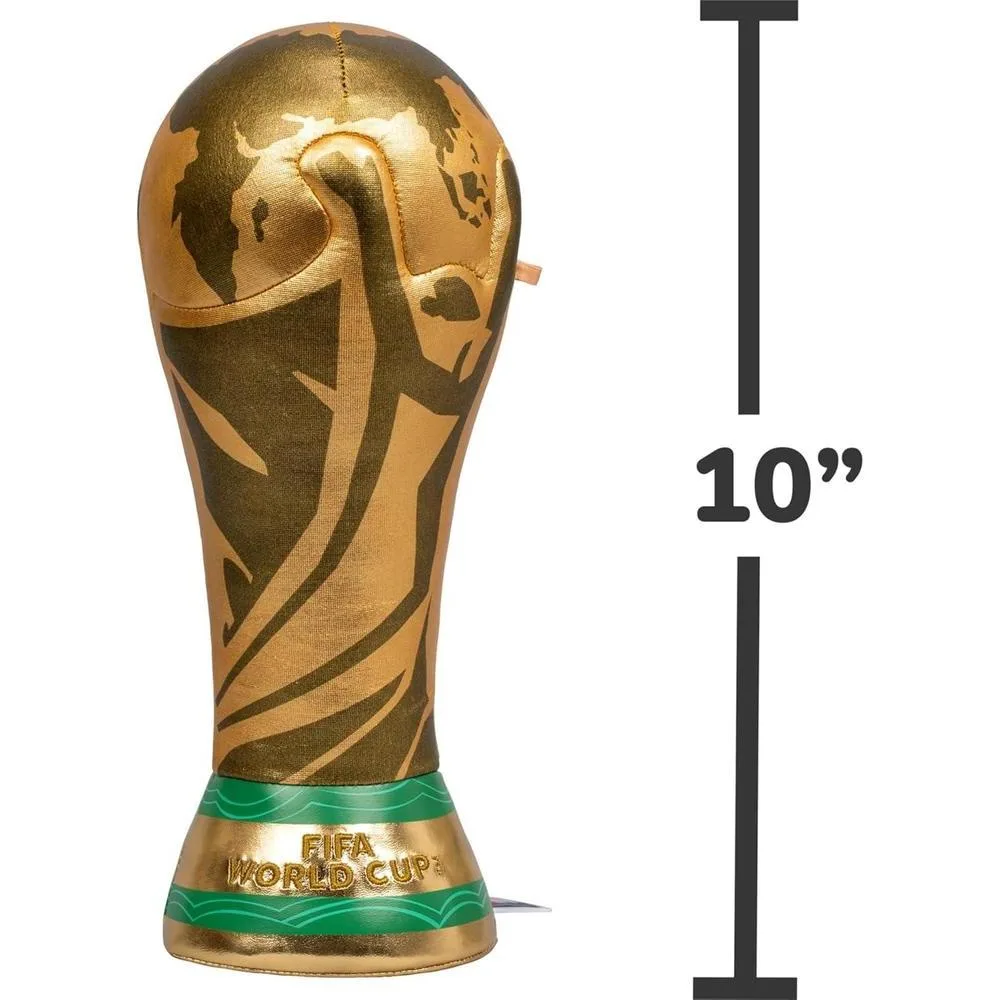 Trofeo de Peluche oficia FIFA 2026, coleccionable y perfecto para fanáticos del fútbol a partir de 3 años