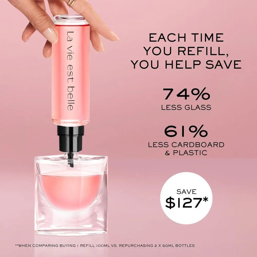 Lancôme La Vie Est Belle Eau de Parfum para Mujer con Notas de Iris, Pachulí, Vainilla y Azúcar Hilado