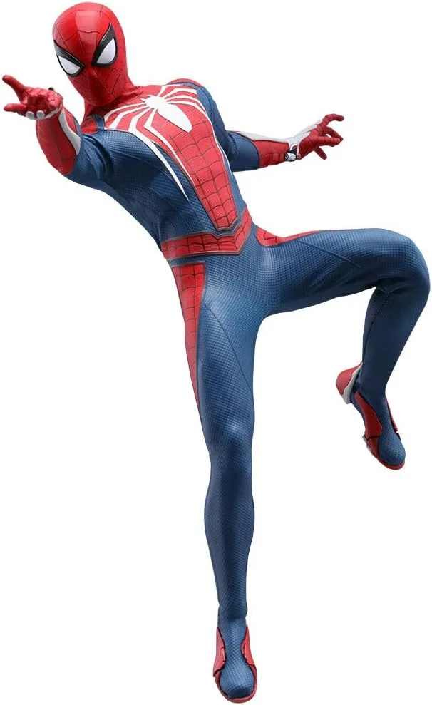 Figura de acción Spider-Man Advanced Suit 1/6 Hot Toys Marvel Video Game Masterpiece Series