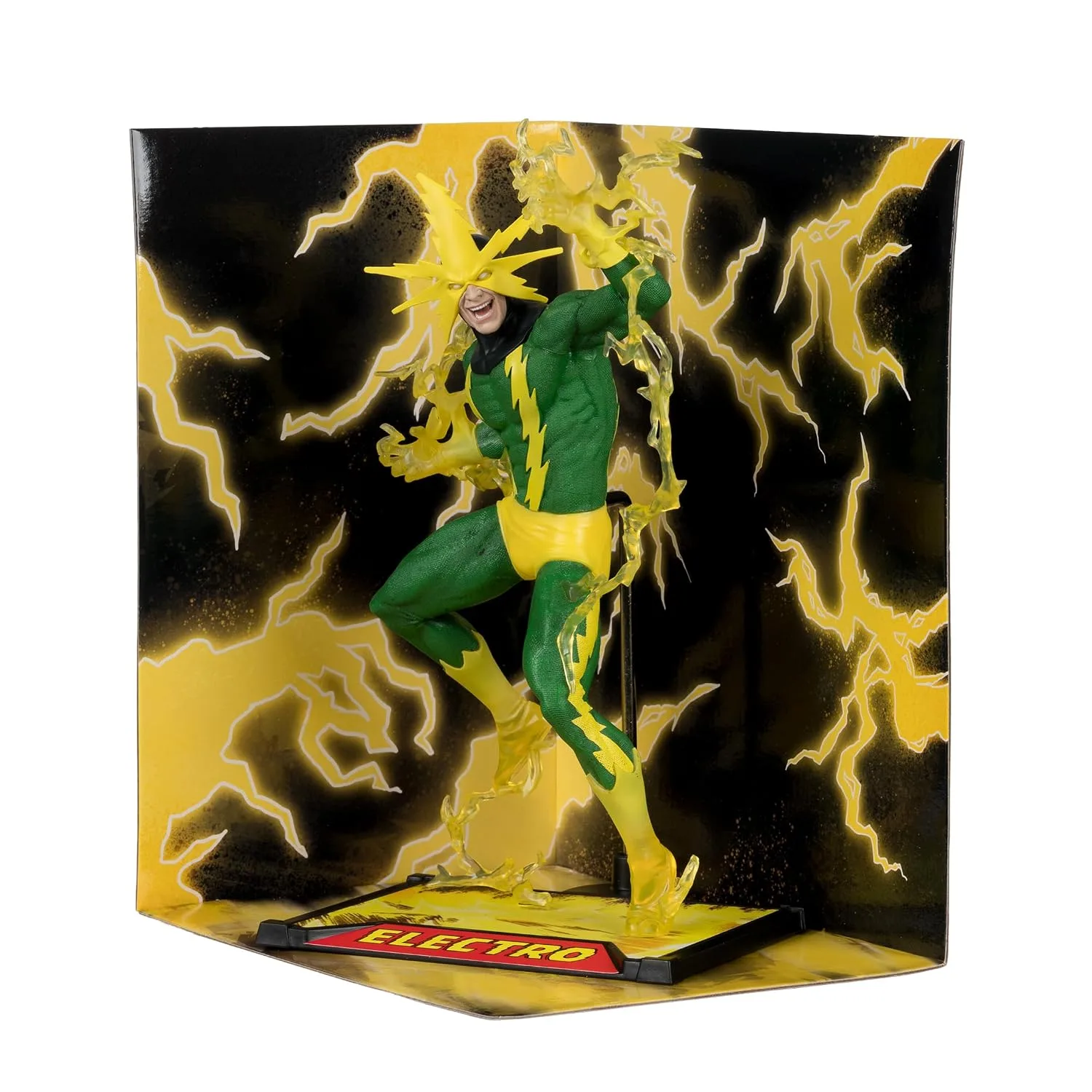Figura de acción McFarlane Toys Marvel Electro escala 1:10 Joe Fixit #5