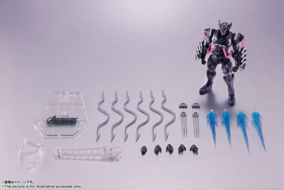Tamashii Nations - Tech-On Avengers - Venom Symbiote Wolverine S.H.Figuarts Action Figure
