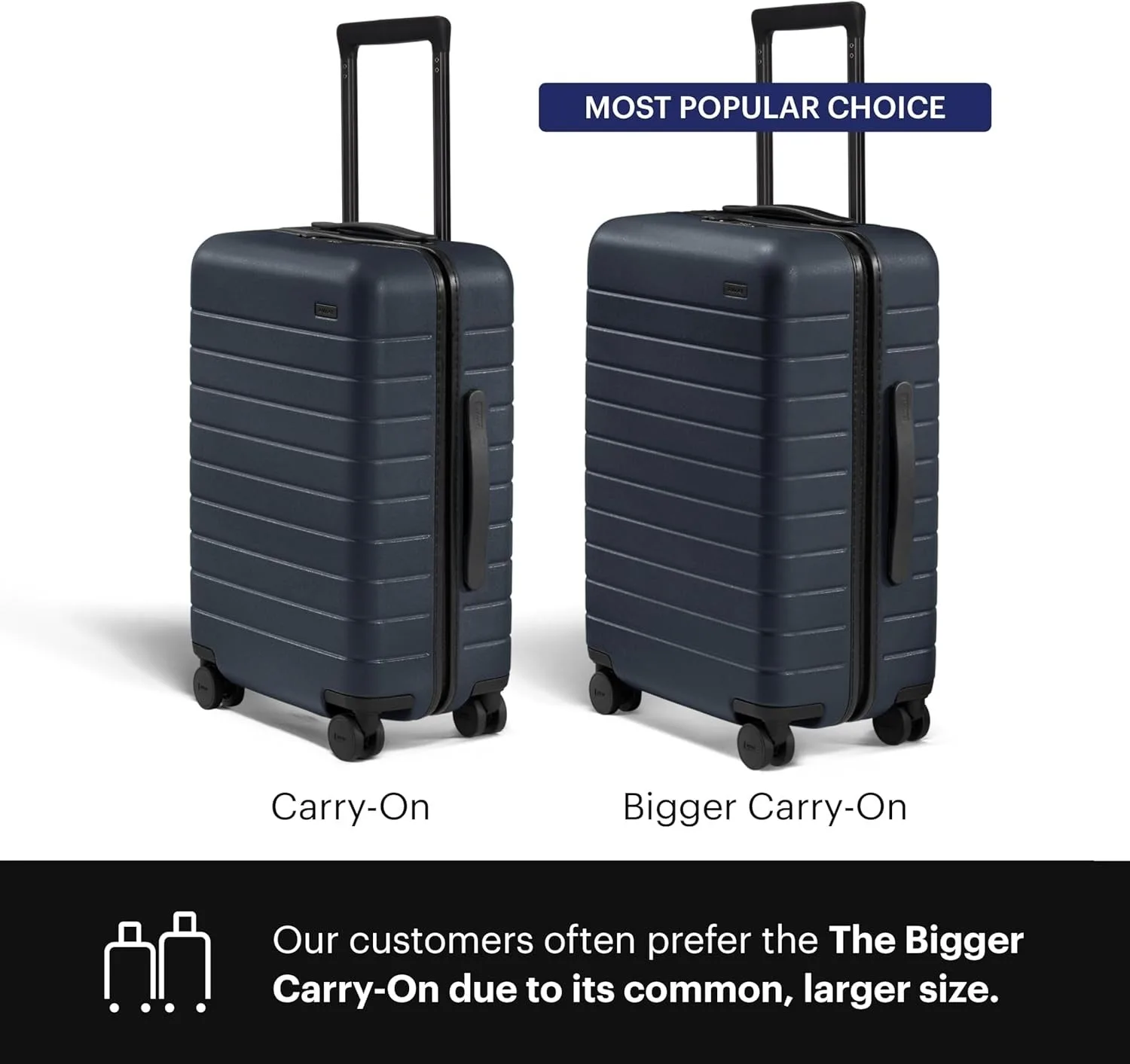 Away Carry-On Luggage - 22-Inch Lightweight Hardside Suitcase
