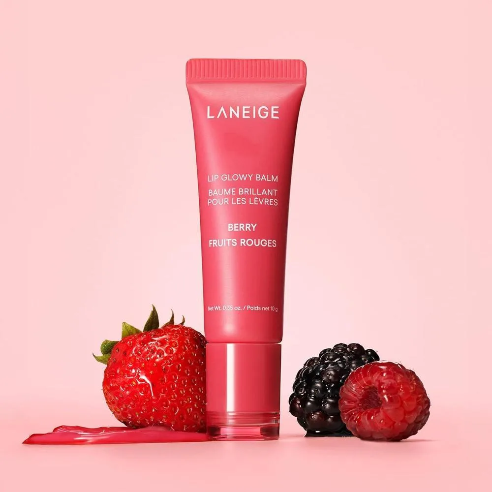 LANEIGE Bálsamo Labial Brillante: Hidratante con Manteca de Karité para Brillo y Suavidad