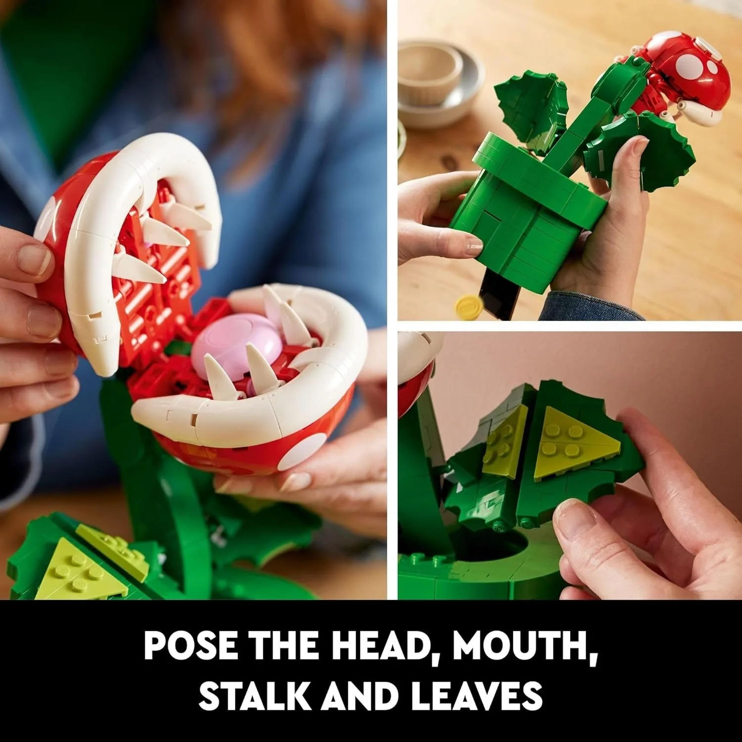 LEGO Super Mario Piranha Plant Building Sets for Adults