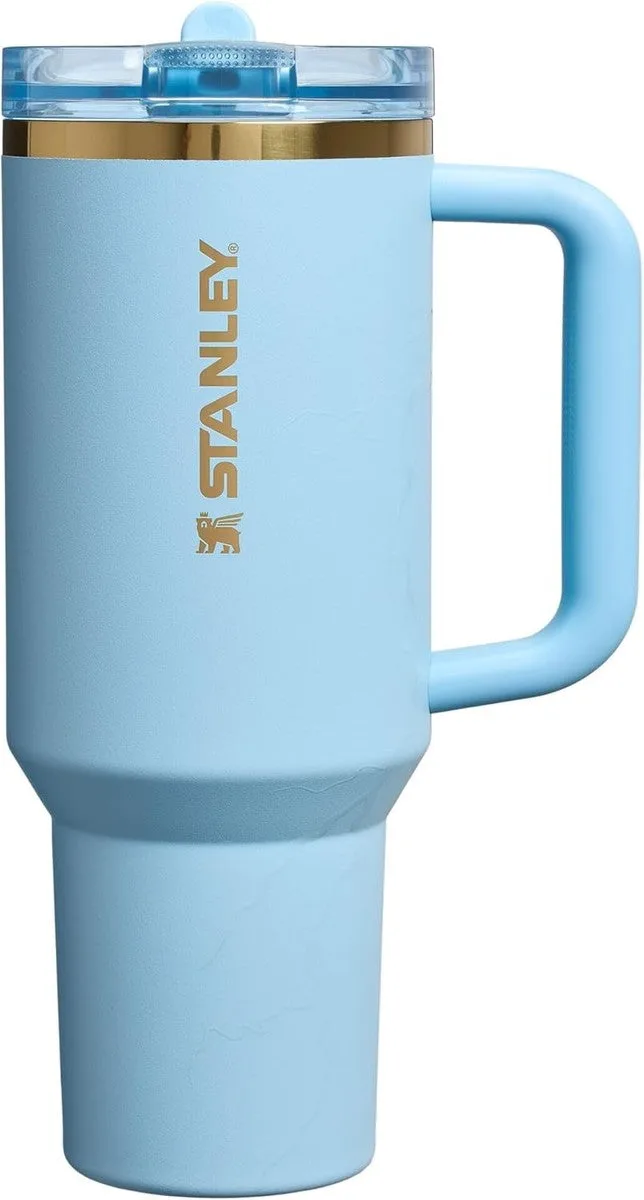 Vaso térmico Stanley Quencher ProTour Flipstraw 40 oz Messi Striker Blue