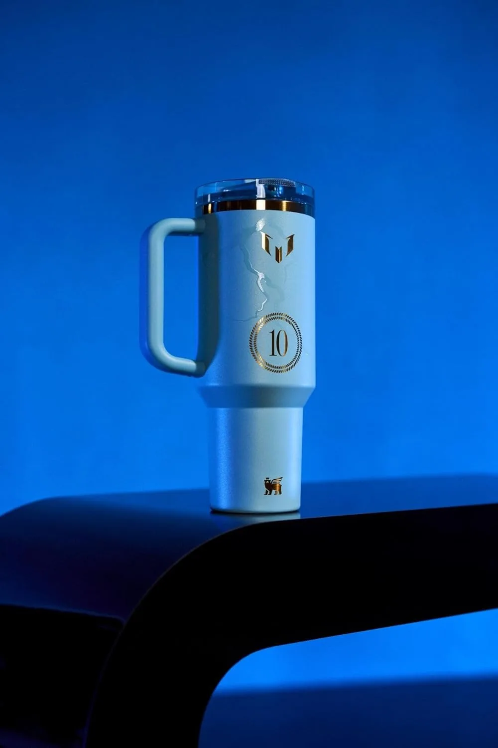 STANLEY x Messi Quencher ProTour Flip Straw Tumbler with Leakproof Lid, 40 oz