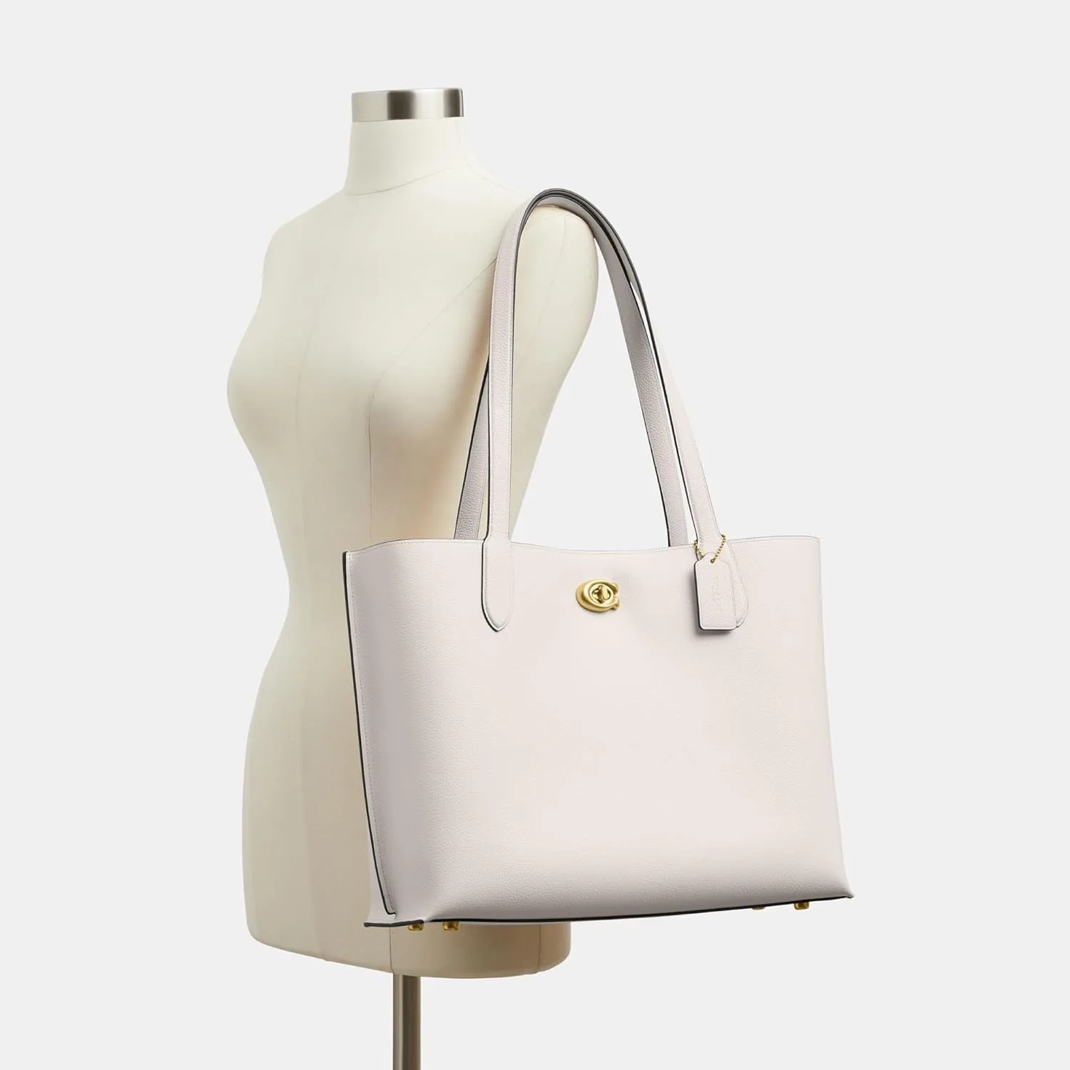 Coach Women's Polished Pebble Leather Willow Tote 38