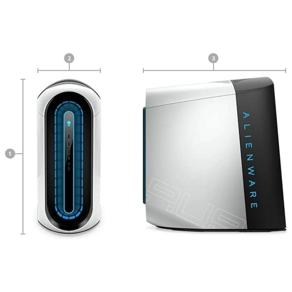 Dell Alienware Aurora R12 Desktop con Core i5, SSD 256GB, 8GB RAM y RTX 3080, renovada, ideal para videojuegos y tareas avanzadas