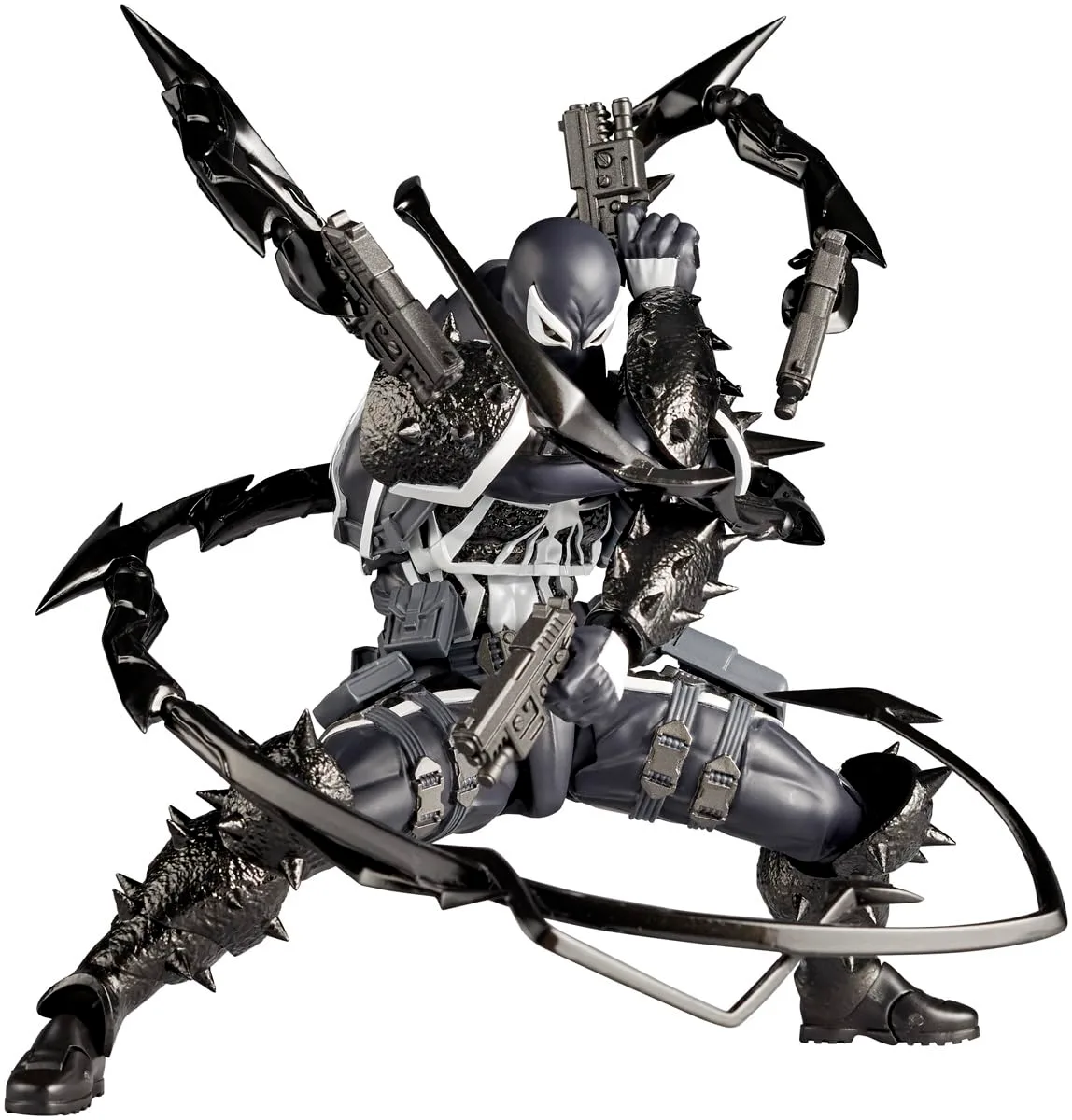 Figura de acción Kaiyodo Revoltech Amazing Yamaguchi Agent Venom 170 mm