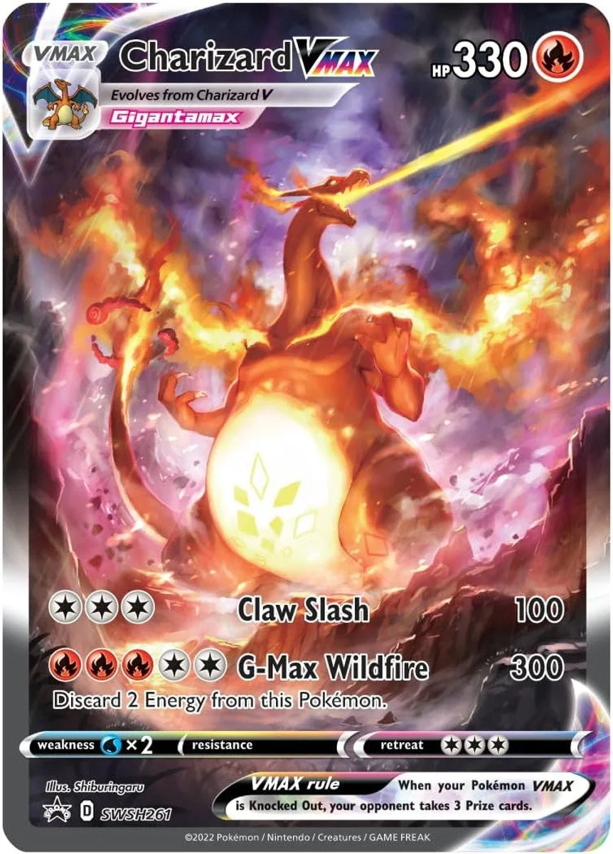 Pokemon TCG: Colección Ultra-Premium Espada y Escudo Charizard