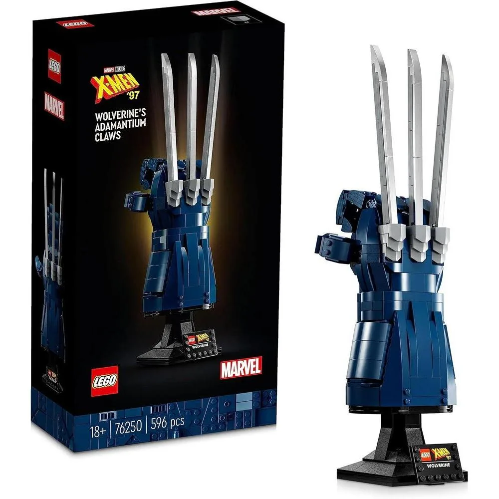 Lego Super Heroes Wolverine Adamantium Claw 76250 Toy Blocks, Present, American Comics, Superhero, Boy, Adult