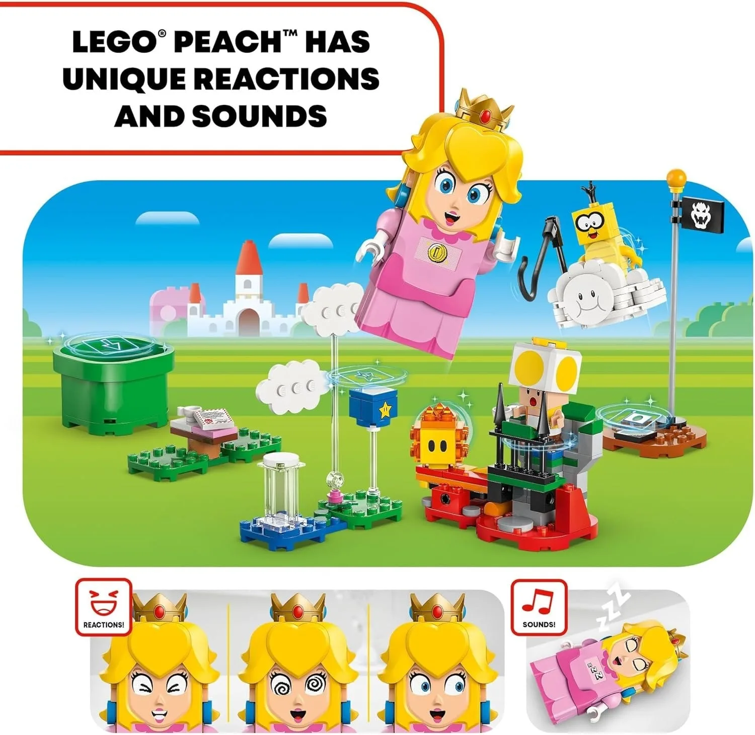 LEGO Super Mario Adventures with Interactive Peach Princess
