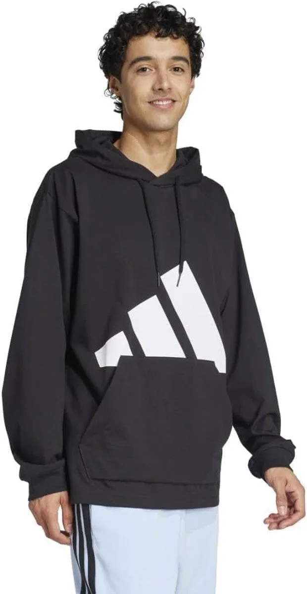 Adidas Men's Essentials Big Logo Single Jersey Hoodie