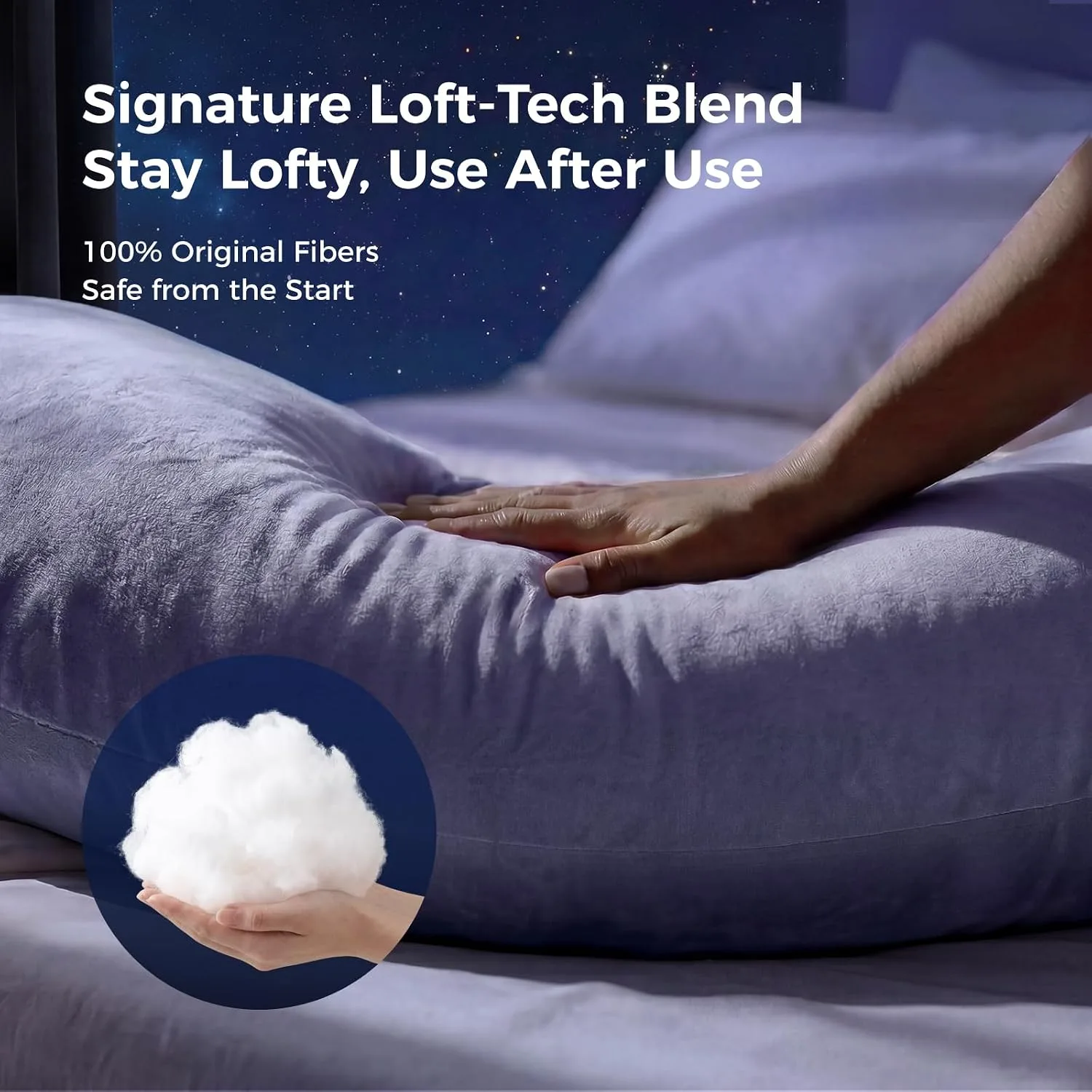 Momcozy Almohada de embarazo para dormir