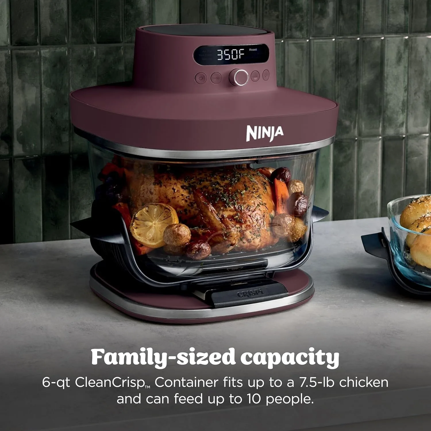 Ninja Crispi Pro 6-in-1 Glass Air Fryer