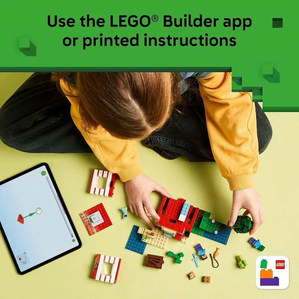Juego de construcción LEGO Minecraft Casa del Árbol con TNT, para niños y niñas de 8 años en adelante, regalo ideal