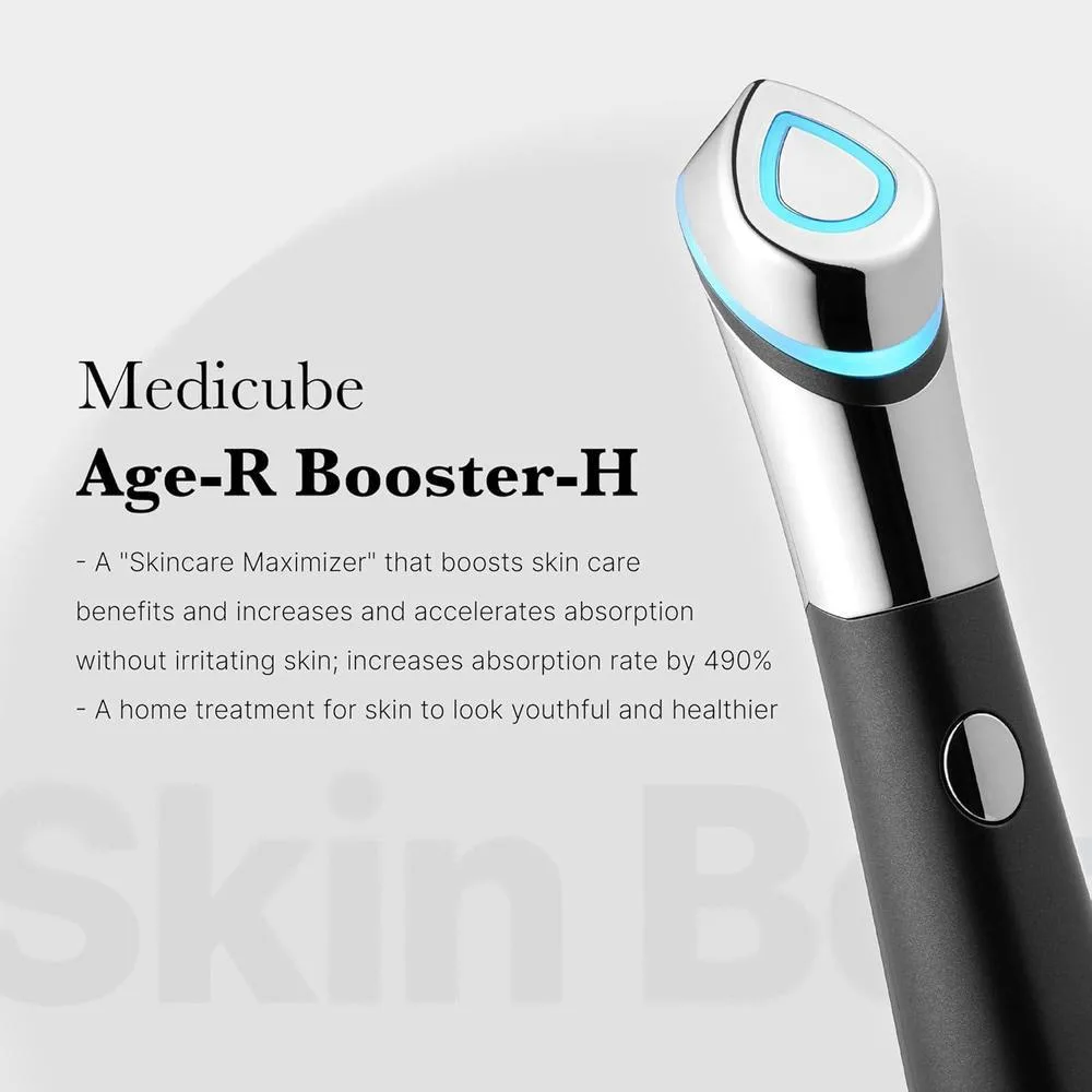 medicube Booster H - Potenciador coreano de brillo facial para maximizar y potenciar la absorción del cuidado de la piel