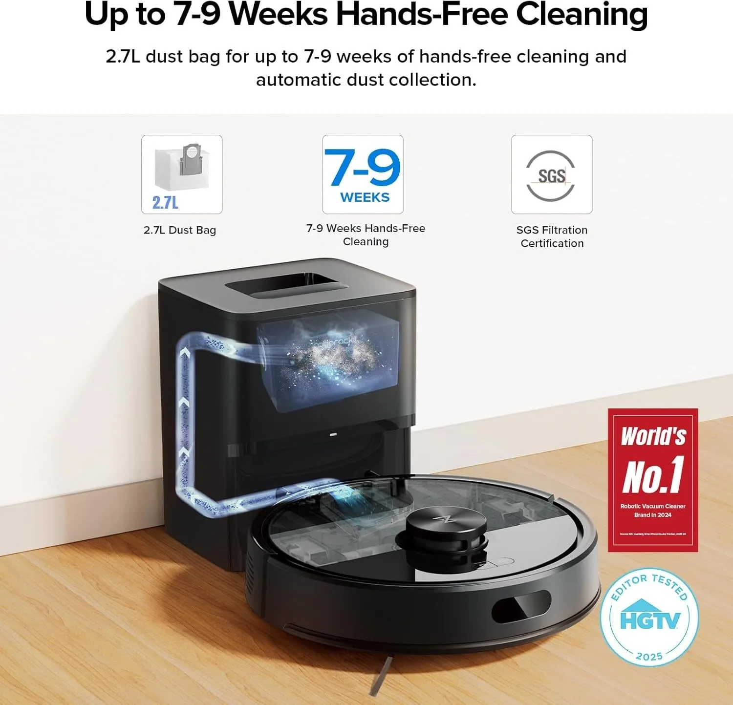 Roborock Q7 M5+ Robot Vacuum and Mop
