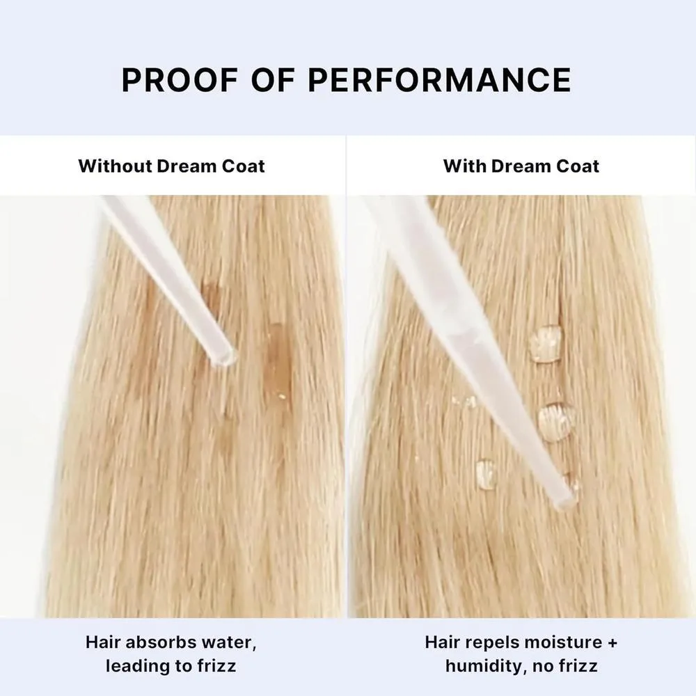 Spray anti-humedad Dream Coat de COLOR WOW, control de frizz y protección térmica para un cabello brillante
