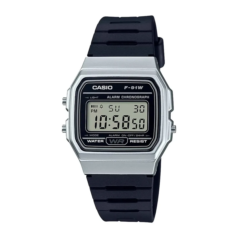 Reloj Casio F91W Digital Water Resistant LED Light