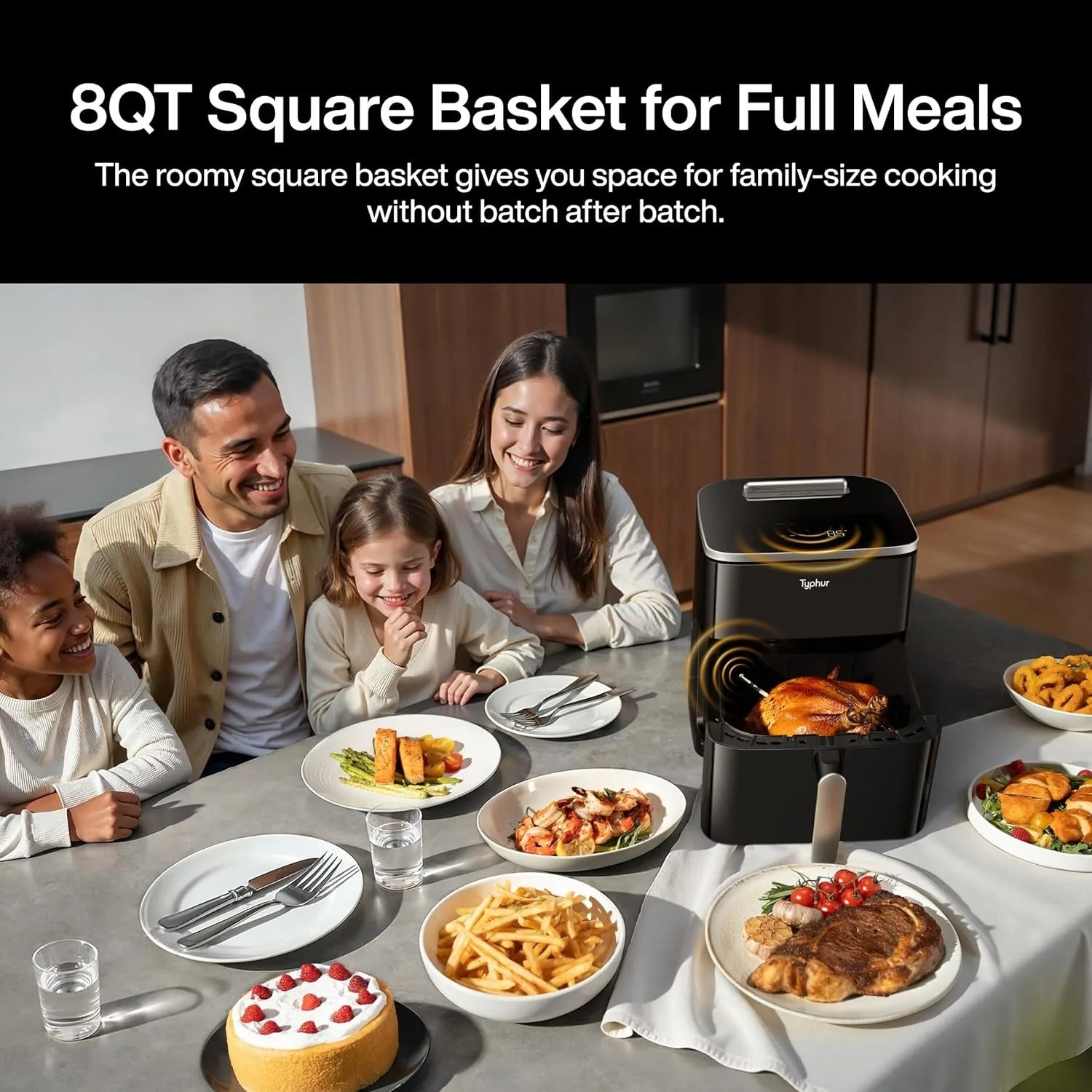 Typhur Sync 8QT AI Smart Air Fryer