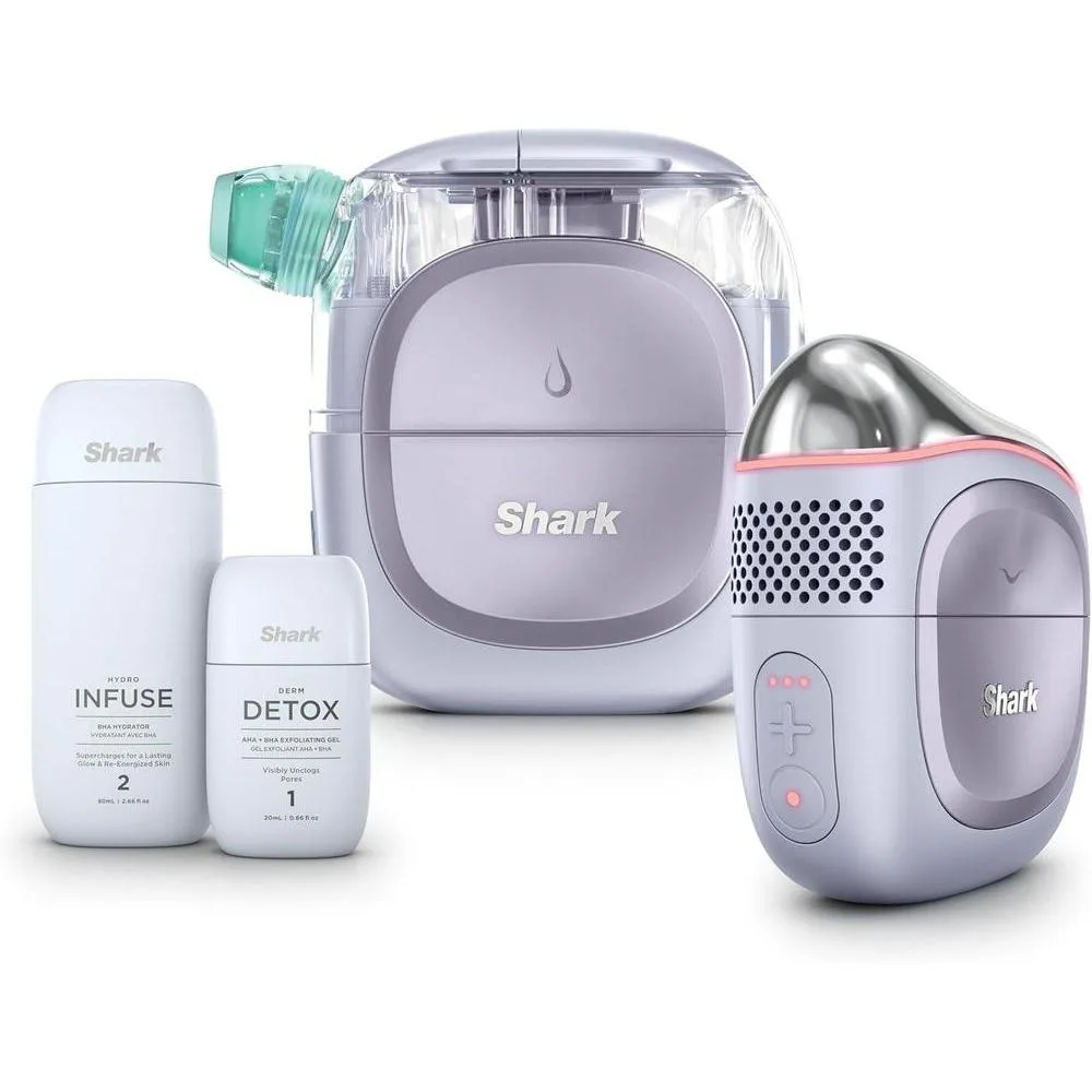 Shark FacialPro Glow + DePuffi 2-in-1 Facial & Contrast Therapy, FH320PL
