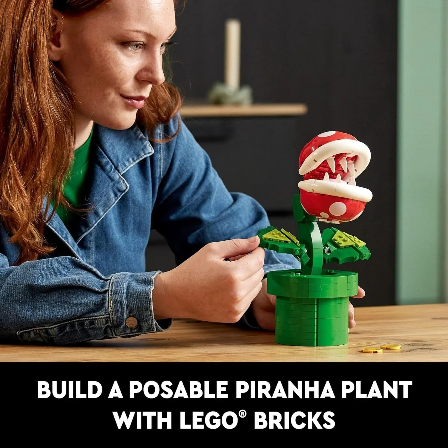 LEGO Super Mario Piranha Plant Building Sets for Adults