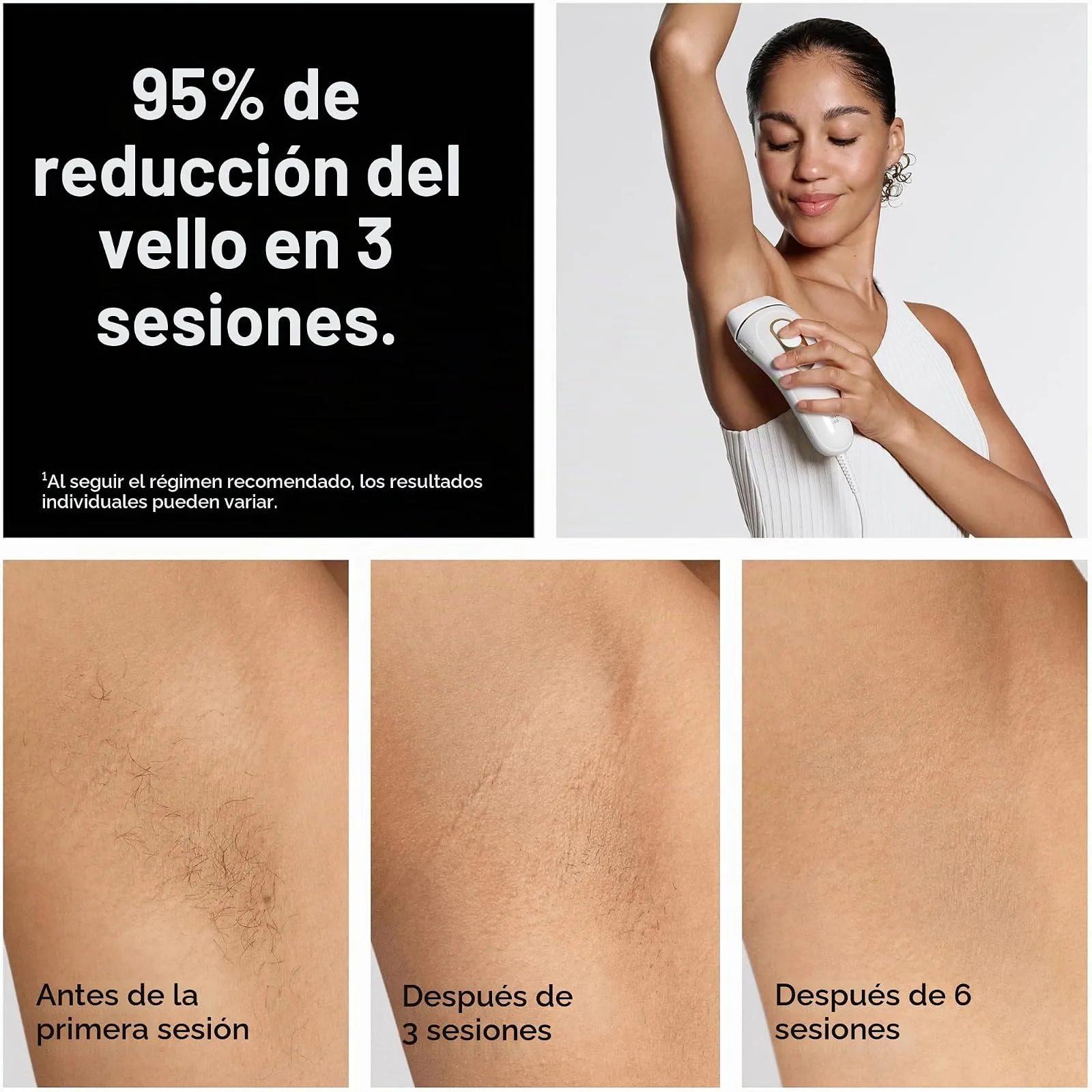 Braun Silk·Expert Pro 5 PL5137 - Depiladora Láser IPL para Cuerpo y Cara (incluye rasuradora Venus)