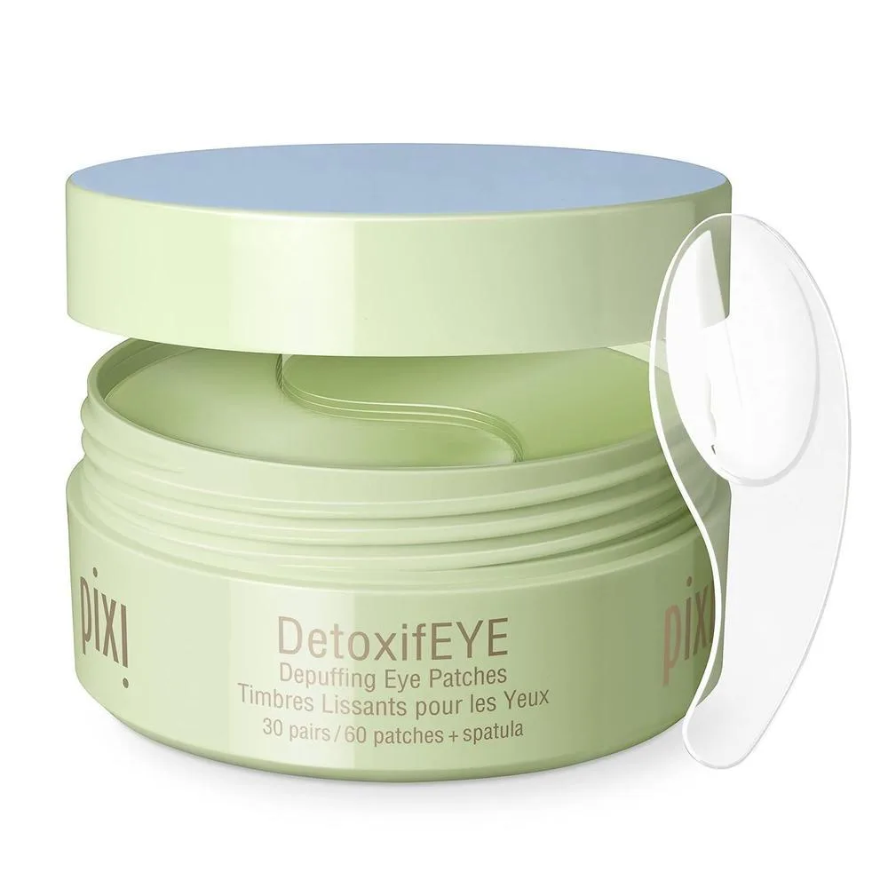 Parches Hidrogel Pixi DetoxifEYE Desinflamantes para Ojos con Pepino y Cafeína 60 unidades