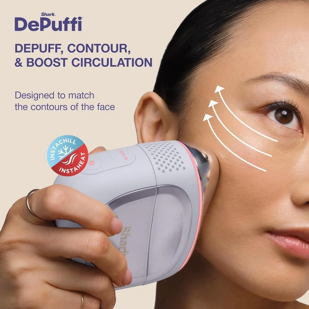 Shark FacialPro Glow + DePuffi - Sistema Facial Profesional
