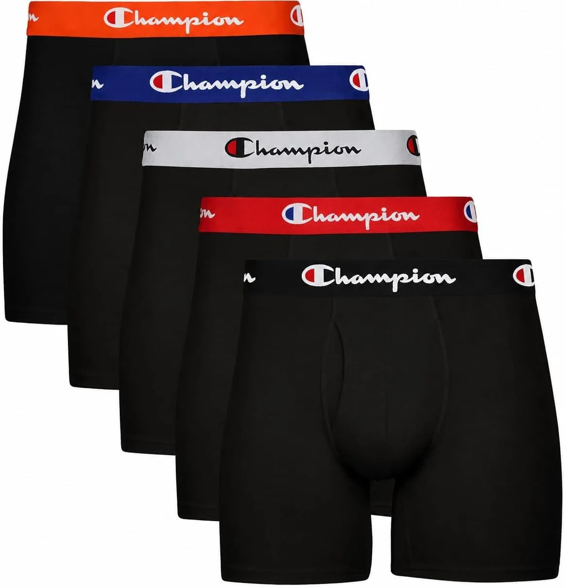 Boxer Brief Champion Everyday Cotton Stretch Pack 5 Unidades