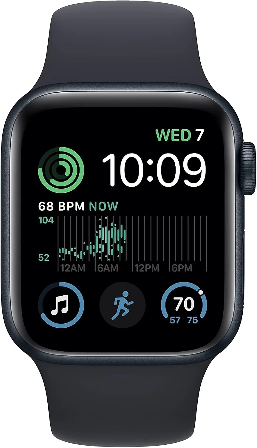 Apple Watch SE (2.ª gen) GPS 40mm - Midnight (Entrega inmediata)