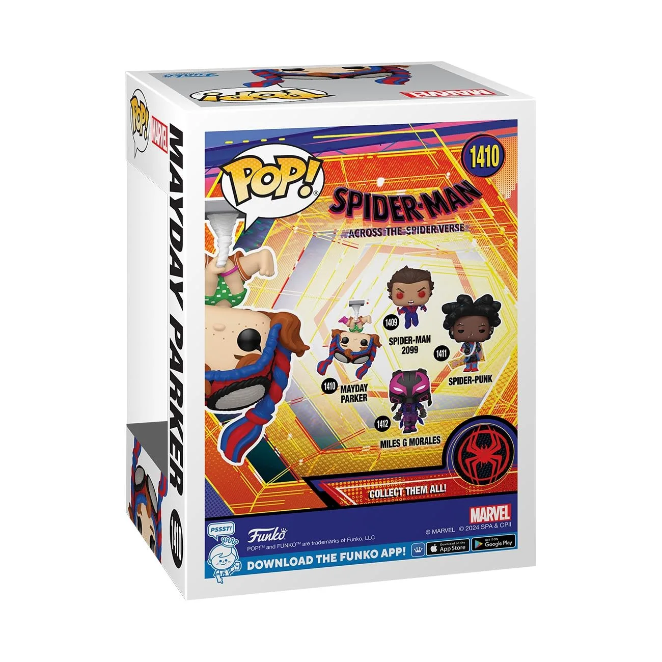 Funko Pop! Marvel Spider-Man Across The Spider-Verse MayDay Parker