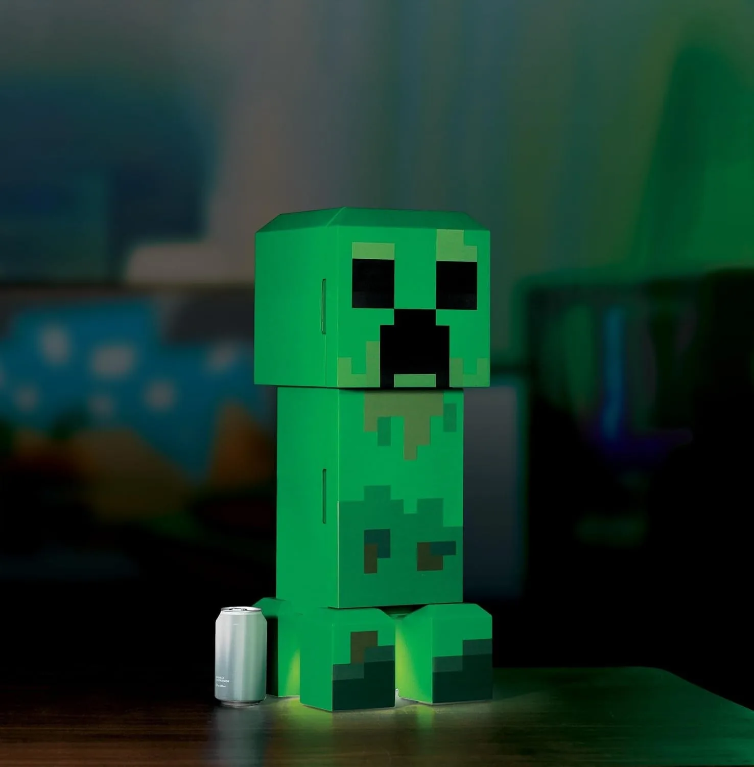 Ukonic Minecraft Legends Creeper Mini Fridge 8L