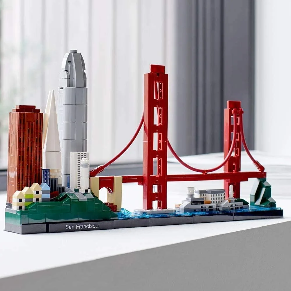 LEGO Architecture Skyline San Francisco Kit con Alcatraz y Golden Gate
