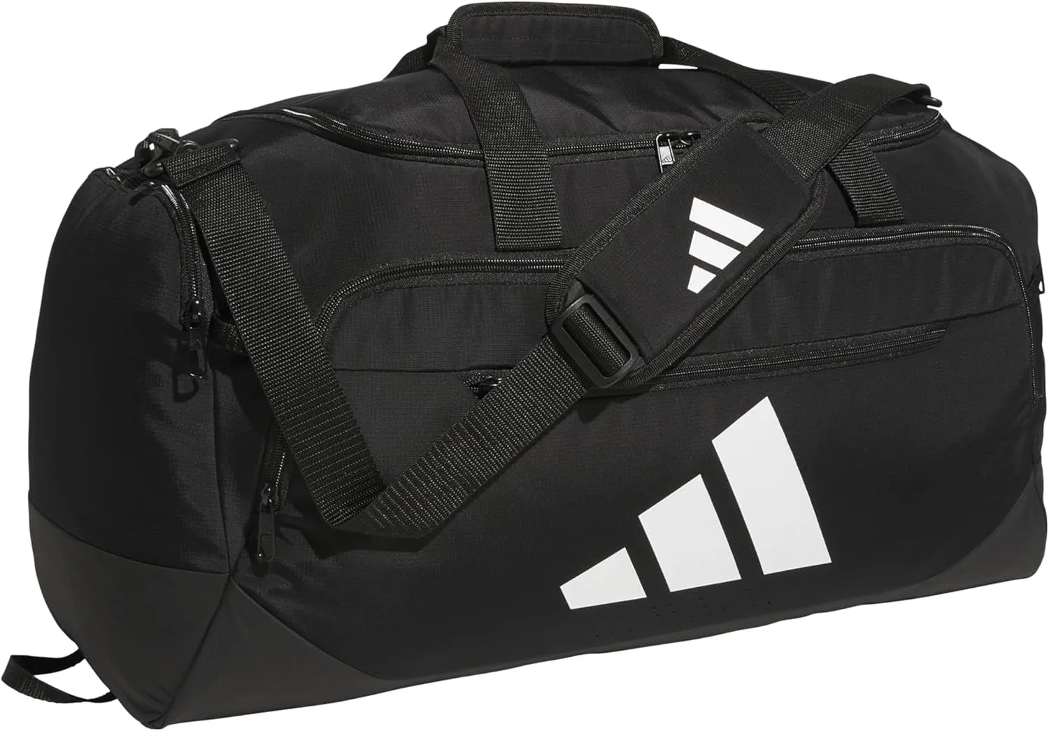 adidas Defender 5 Duffel Bag for Sports, Gym and Travel, Black, OSFA