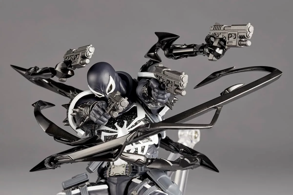 Kaiyodo Revoltech Amazing Yamaguchi Agent Venom Action Figure