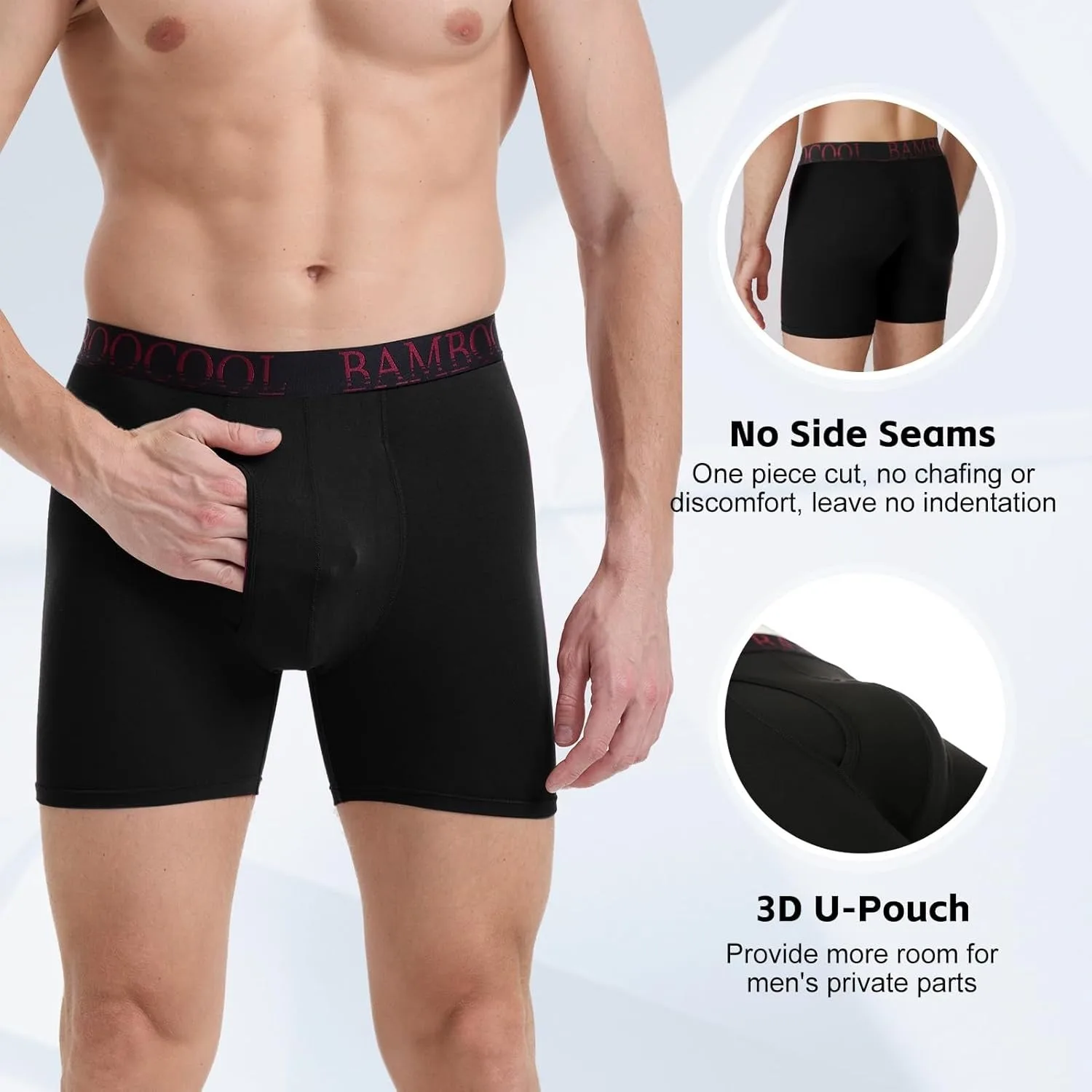 Oferta prime, BAMBOO COOL Men's Ultra ComfortSoft Underwear, todas las tallas