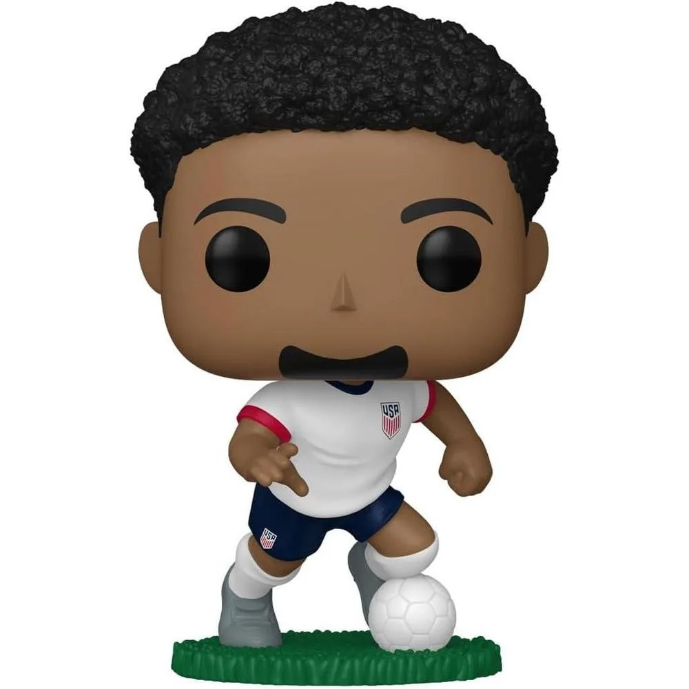 Funko Pop Football: Weston McKennie del equipo de fútbol de EE.UU., figura coleccionable para fans y coleccionistas