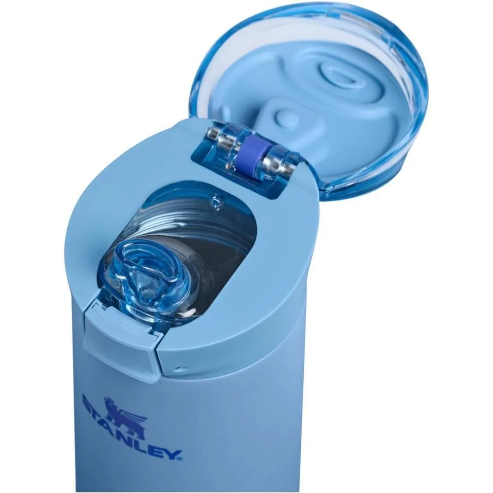 Botella de agua Stanley Flowstate con tapa a prueba de fugas, correa de transporte, acero inoxidable aislado sin BPA