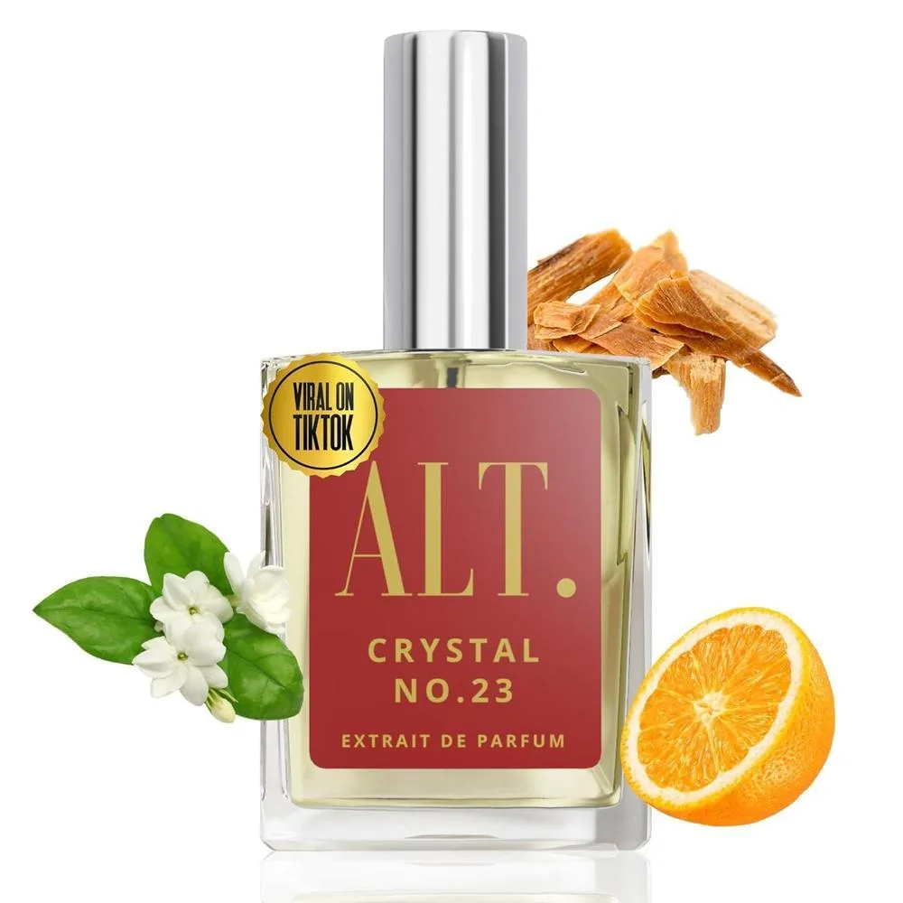 Perfume ALT. FRAGRANCES Crystal No. 23, inspirado en Baccarat Rouge 540, unisex y de larga duración