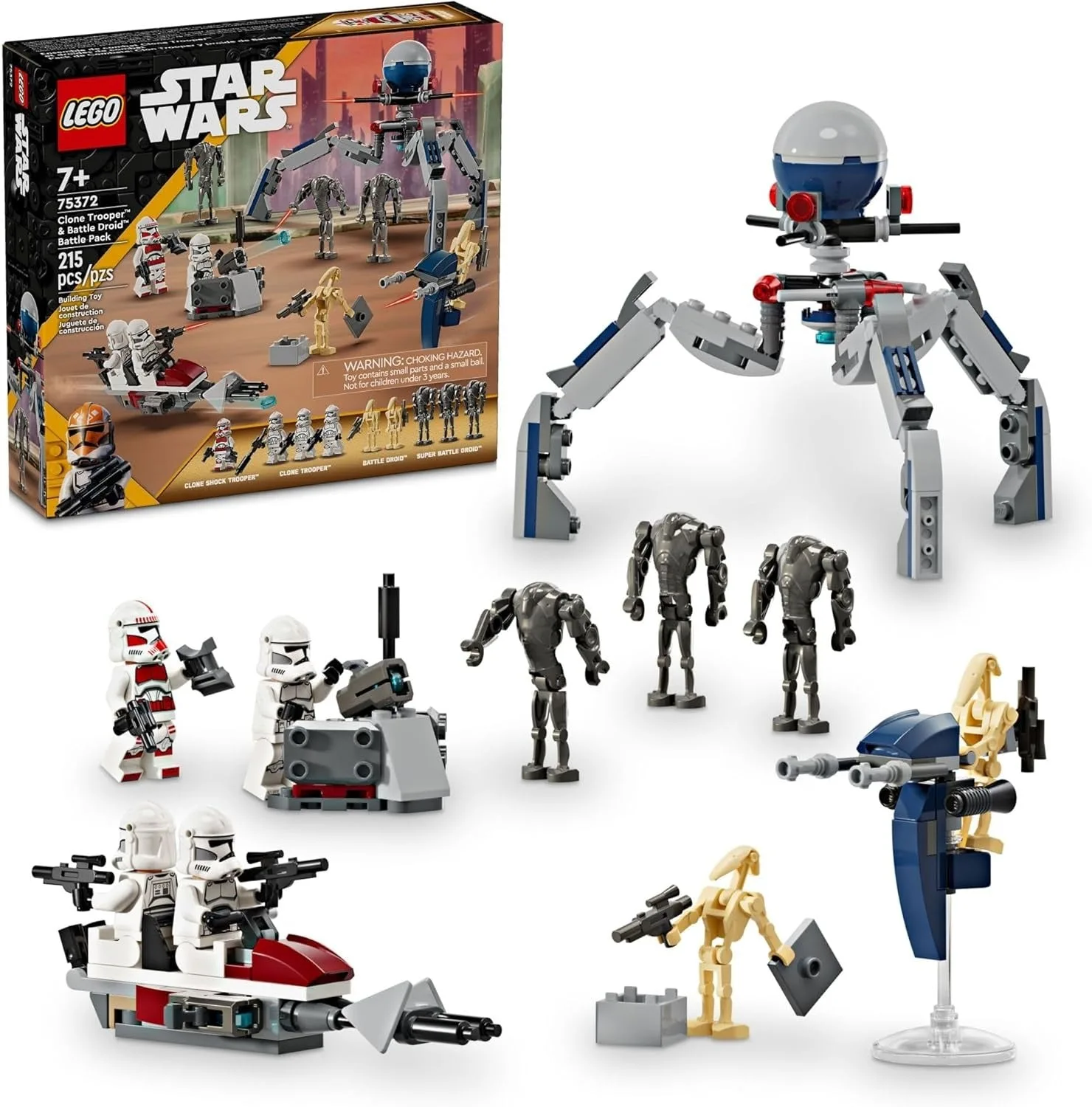 LEGO Star Wars 501st Clone Troopers Battle Pack 75345