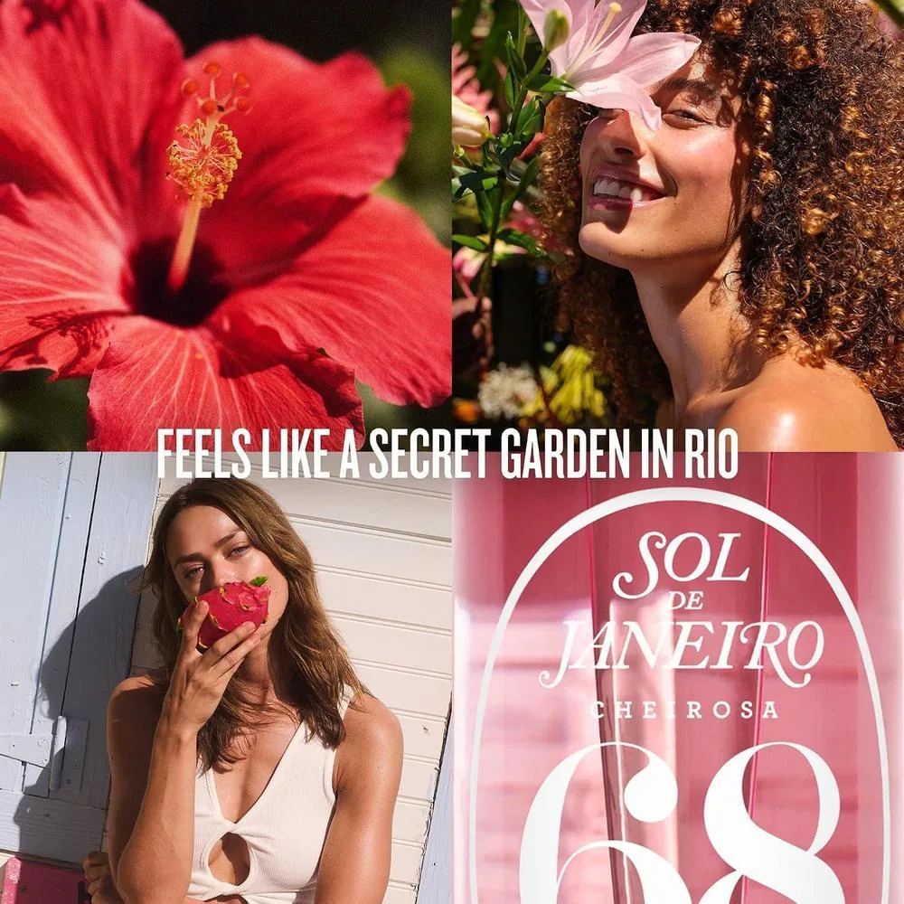 Sol de Janeiro Set de Regalo: Fragancias Cheirosa 68 y 48 para Cabello y Cuerpo con Bolsa Rosa Exclusiva
