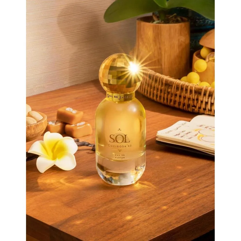 SOL DE JANEIRO Cheirosa '62 Eau de Parfum - Fragancia femenina cálida y duradera con notas de flores y sándalo