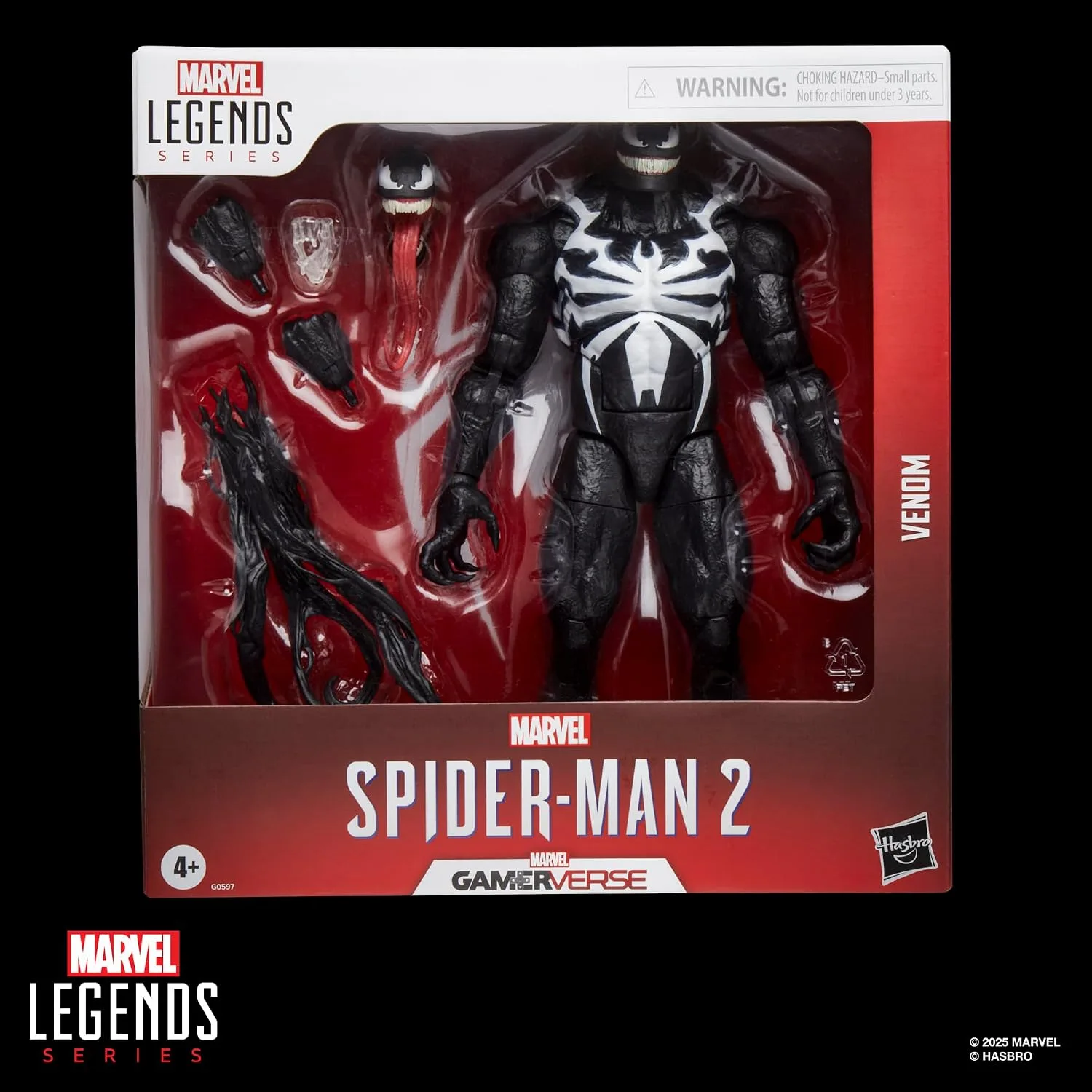 Marvel Legends Series Gamerverse Venom (Spider-Man 2) Action Figure 6 pulgadas