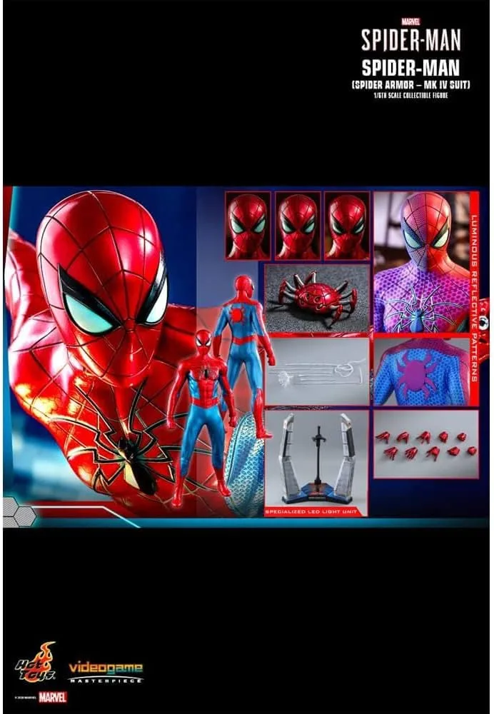 Hot Toys Spider-Man Spider Armor MK IV - Marvel's Spider-Man 1:6