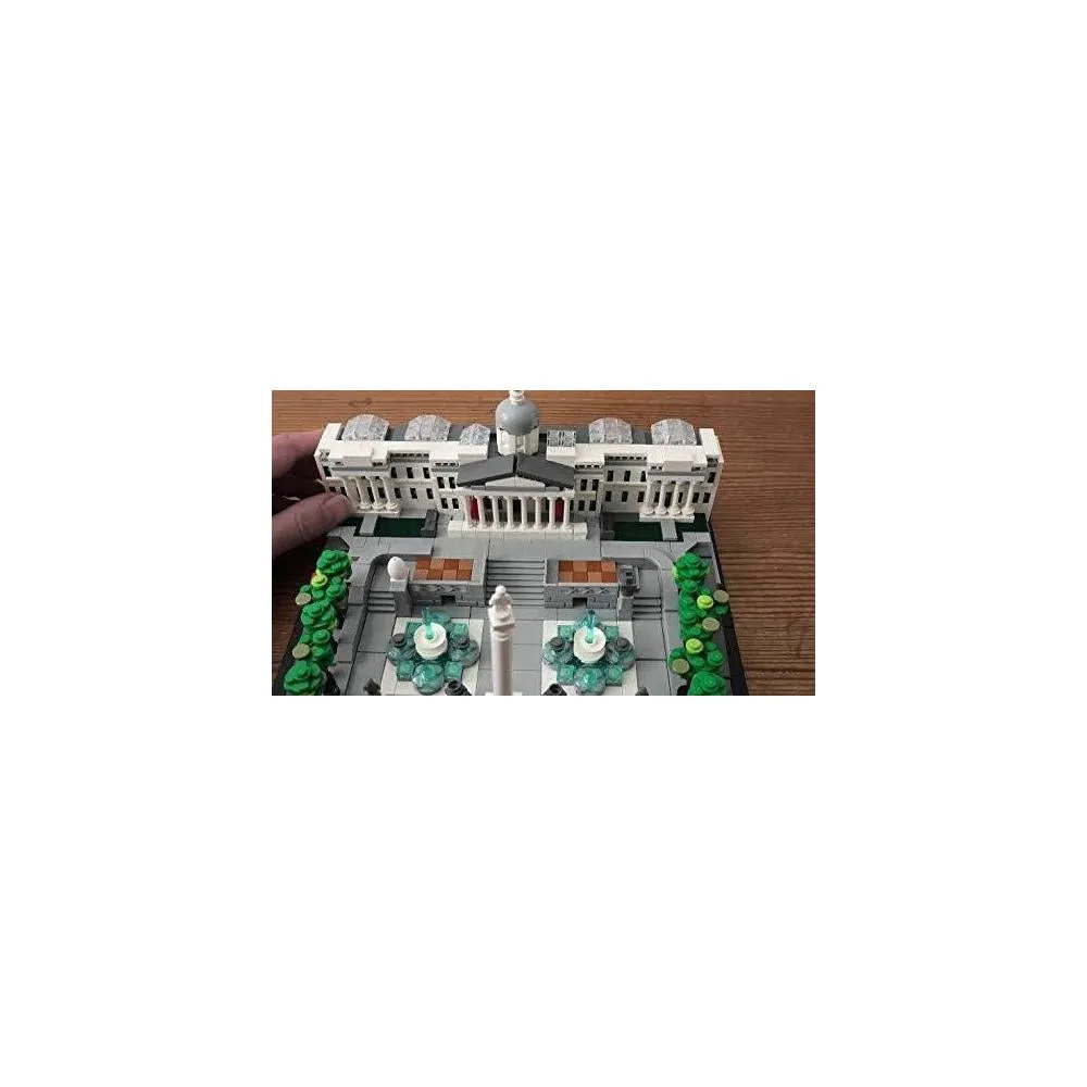 Kit de construcción LEGO Architecture Trafalgar Square con 1197 piezas para fans de la arquitectura, ideal para todas las edades
