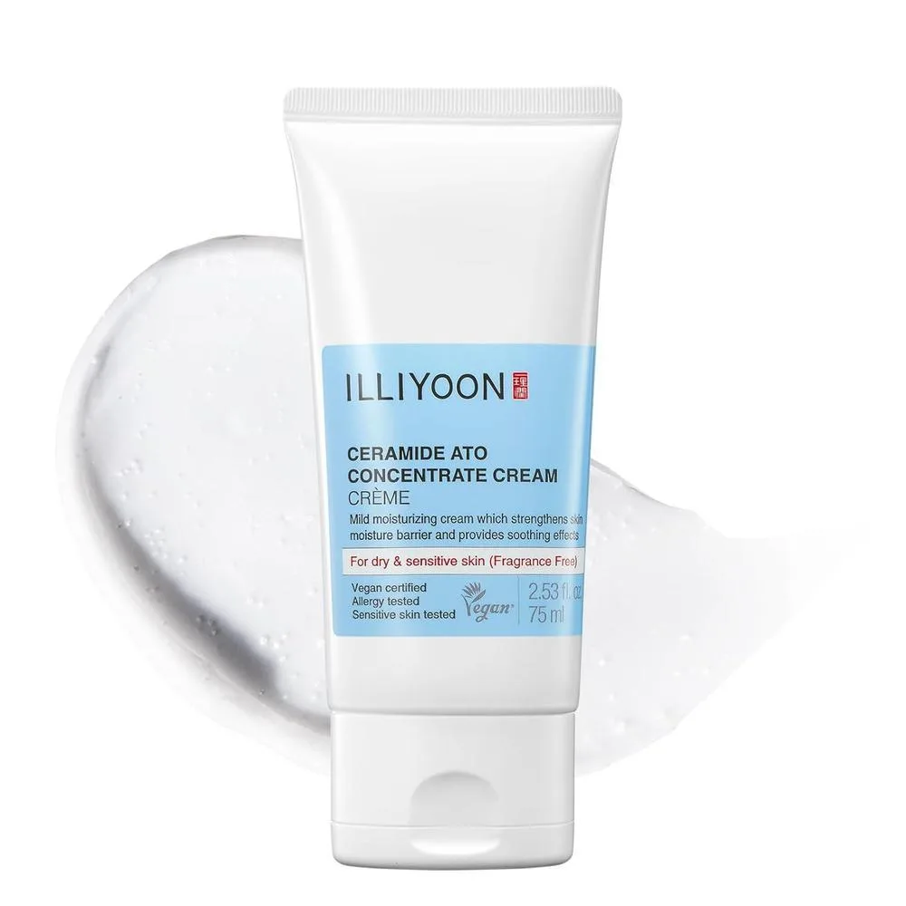 Crema Concentrada Ceramide Ato Illiyoon Hidratante para Piel Seca y Sensible 75ml